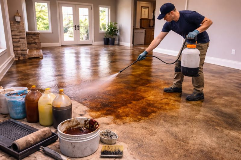 Concrete Tinting in Fort Worth, TX