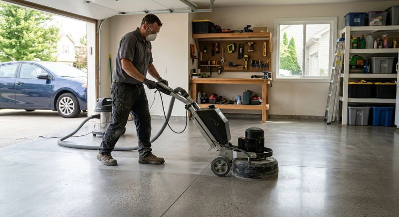 Garage Floor Refinishing Service
